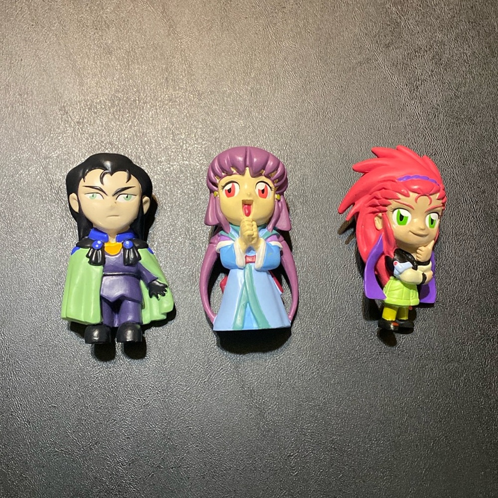 Tenchi Muyo Headliners Series 3” PVC Figures Set Of 3